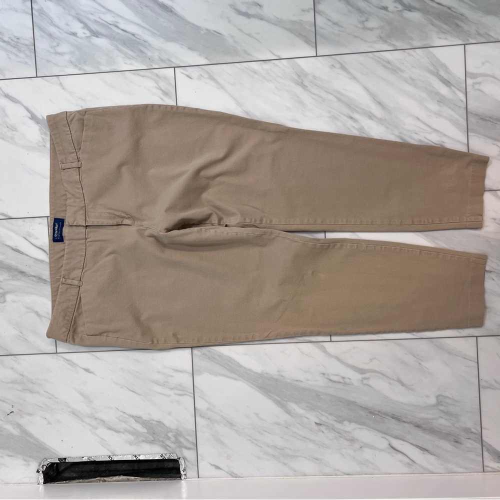 Old Navy Women's Tan Pixie Mid-Rise
